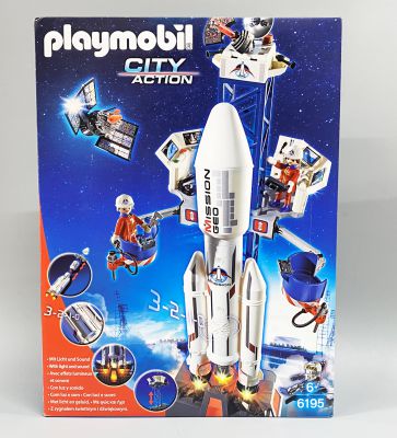 - City Action Space Rocket with Launch (6195)