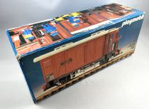 Playmobil - Train - Réf 4111 - Wagon Marchandises en boite