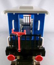 Playmobil - Wagon Train Voiture Voyageurs Db Bleue 1° & 2° Classe sans BoiteRef.4100