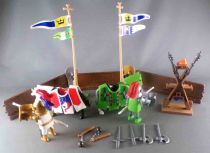 Playmobil 3287 - Moyen Age - Tournoi Royal de Joutes Complet en Boite 2003