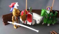 Playmobil 3287- Knights (2003) - Royal Jousting Tournament Complete Boxed