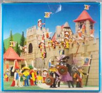 Playmobil 3329 - Knights (1986) - Mounted Knight & Squires Complete Boxed