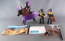 Playmobil 3329 - Knights (1986) - Mounted Knight & Squires Complete Boxed