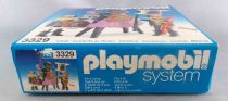 Playmobil 3329 - Knights (1986) - Mounted Knight & Squires Complete Boxed