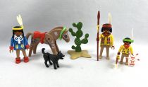 Playmobil 3396 - Famille Indienne - Set Complet Loose 1987/1990