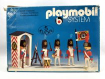 Playmobil 3544 - Pirates - British Soldiers Complete Loose with box - 1978