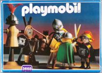 Playmobil 3668 - Moyen Age - Entrainement Tournoi de Joutes en Boite 1993