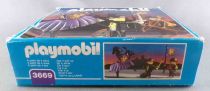 Playmobil 3669 - Knights (1993) - Mounted Purple Dragon Knight & Squires Complete Boxed