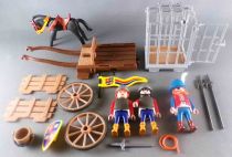 Playmobil 3674 - Moyen Age - Transport de Prisonnier Complet en Boite 1993