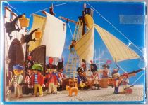 Playmobil 3795 - Pirates - Soldats du Port Soldat de la Garde & Canon Complet en Boite 2000