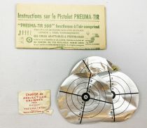 Pneuma.Tir (Pneumatir) 500 -  Set of Pistol with Target (1960\'s)