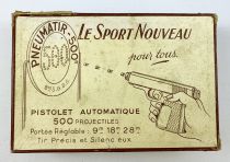 Pneuma.Tir (Pneumatir) 500 - Pistolet Métal avec Boite Originale (1950\'s)