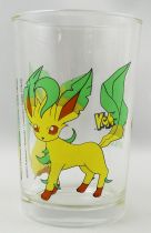 Pokemon - Collectible Mustard Glass - Leafeon / Phyllali