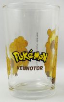 Pokémon - Verre à moutarde - Bidoof / Keunotor