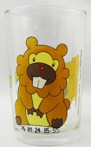 Pokémon - Verre à moutarde - Bidoof / Keunotor