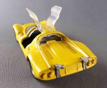 Politoys-E Export # 589 Ferrari Dino Berlinetta Pininfarina Yellow no Box 1:43