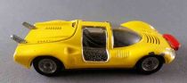 Politoys-E Export # 589 Ferrari Dino Berlinetta Pininfarina Yellow no Box 1:43