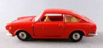 Politoys M N° 517 Fiat 850 Coupé Rouge sans Boite 1/43