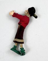 Popeye - 4\  Clamp Figure - Olive Oyl - King Features Industria (Korea)