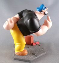 Popeye - Attakus Bombyx - Scene with a Set of 4 Resin Mini Statues - Popeye Olive Swee\'Pea Bluto