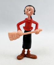 Popeye - Kinder Surprise 1992 - Olive Oyl with broomsher 