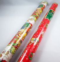 Rainbow Brite - 2x Gift Wrap rolls / 2 Rouleaux de Papier Cadeau - Ambassador Hallmark 1983