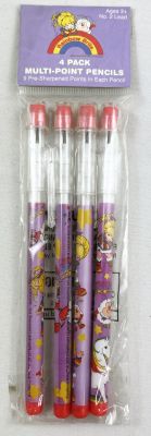 Rainbow Brite - 4 Pack Multi-Point Pencils #02 - Innovative Design (2010)