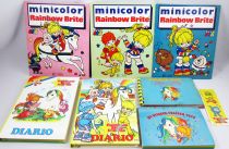 Rainbow Brite - A Golden Book - Big Lot of miscellaneous stationery items