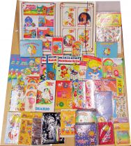 Rainbow Brite - A Golden Book - Big Lot of miscellaneous stationery items