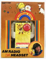 Rainbow Brite - AM Radio plus Headset - Vanity Fair by ERTL (1983)