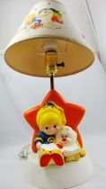 Rainbow Brite - Badside Lamp with Lampshade - The Dolly Toy Co. 1983