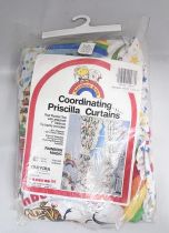 Rainbow Brite - Coordinating Priscilla Curtains - The Bibb Co.(1983)