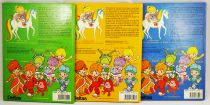 Rainbow Brite - Deltas Netherlands - Lot de 3 Livres d\'histoire illustrés - Hallmark 1985