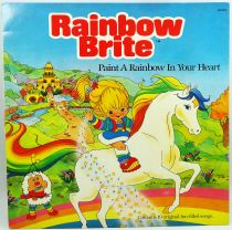 Rainbow Brite - Disque 33T - Paint a Rainbow In Your Heart - Buena Vista Records 1984