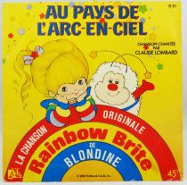 Rainbow Brite - Disque 45T - Générique par Claude Lombard - Disque Adès 1985