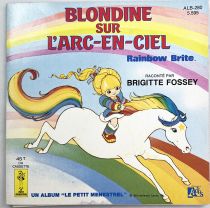 Rainbow Brite - Disque 45T et Livret - Histoire racontée par Brigitte Fossey - Disque Adès 1985