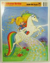 Rainbow Brite - Frame-tray jigsaw puzzle 24 pieces - Golden 1983