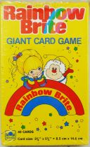 Rainbow Brite - Giant Card game - Golden 1983