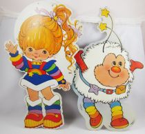 Rainbow Brite - Giant Hanging Silhouettes Rainbow & Twink Sprite - Hallmark 1983