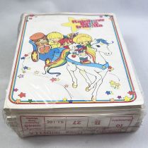 Rainbow Brite / Iridella - Lot de 10 Cahiers Scolaires (15x20.5cm) Modèle B (cellophané) - Mattel / Hallmark 1986