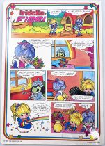 Rainbow Brite / Iridella - Lot de 10 Cahiers Scolaires (Format A4) - Mattel / Hallmark 1985