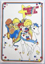 Rainbow Brite / Iridella - Lot de 10 Cahiers Scolaires (Format A4) - Mattel / Hallmark 1985