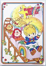 Rainbow Brite / Iridella - Lot de 10 Cahiers Scolaires (Format A4) - Mattel / Hallmark 1985