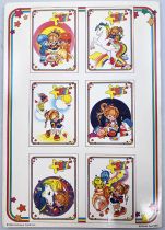 Rainbow Brite / Iridella - Lot de 10 Cahiers Scolaires (Format A4) - Mattel / Hallmark 1985