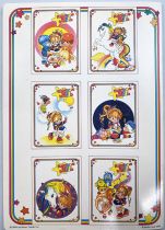 Rainbow Brite / Iridella - Lot de 10 Cahiers Scolaires (Format A4) - Mattel / Hallmark 1985