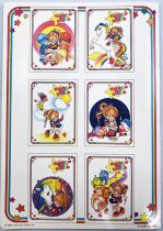 Rainbow Brite / Iridella - Lot de 10 Cahiers Scolaires (Format A4) - Mattel / Hallmark 1985