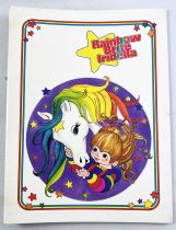 Rainbow Brite / Iridella - Lot de 4 Classeurs Scolaires (17x22cm) - Mattel / Hallmark 1985