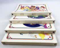 Rainbow Brite / Iridella - Lot de 4 Classeurs Scolaires (17x22cm) - Mattel / Hallmark 1985