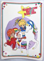 Rainbow Brite / Iridella - Lot de 7 Cahiers Scolaires (15x20.5cm) - Mattel / Hallmark 1985