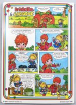 Rainbow Brite / Iridella - Lot de 7 Cahiers Scolaires (15x20.5cm) - Mattel / Hallmark 1985